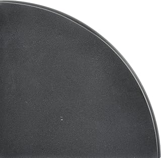 Genuine Marble Corner Shelf for Bathroom Shower Wall, 9"X9"X3/4", Both Sides Polished (ABMT9SHE - Absolute Black)