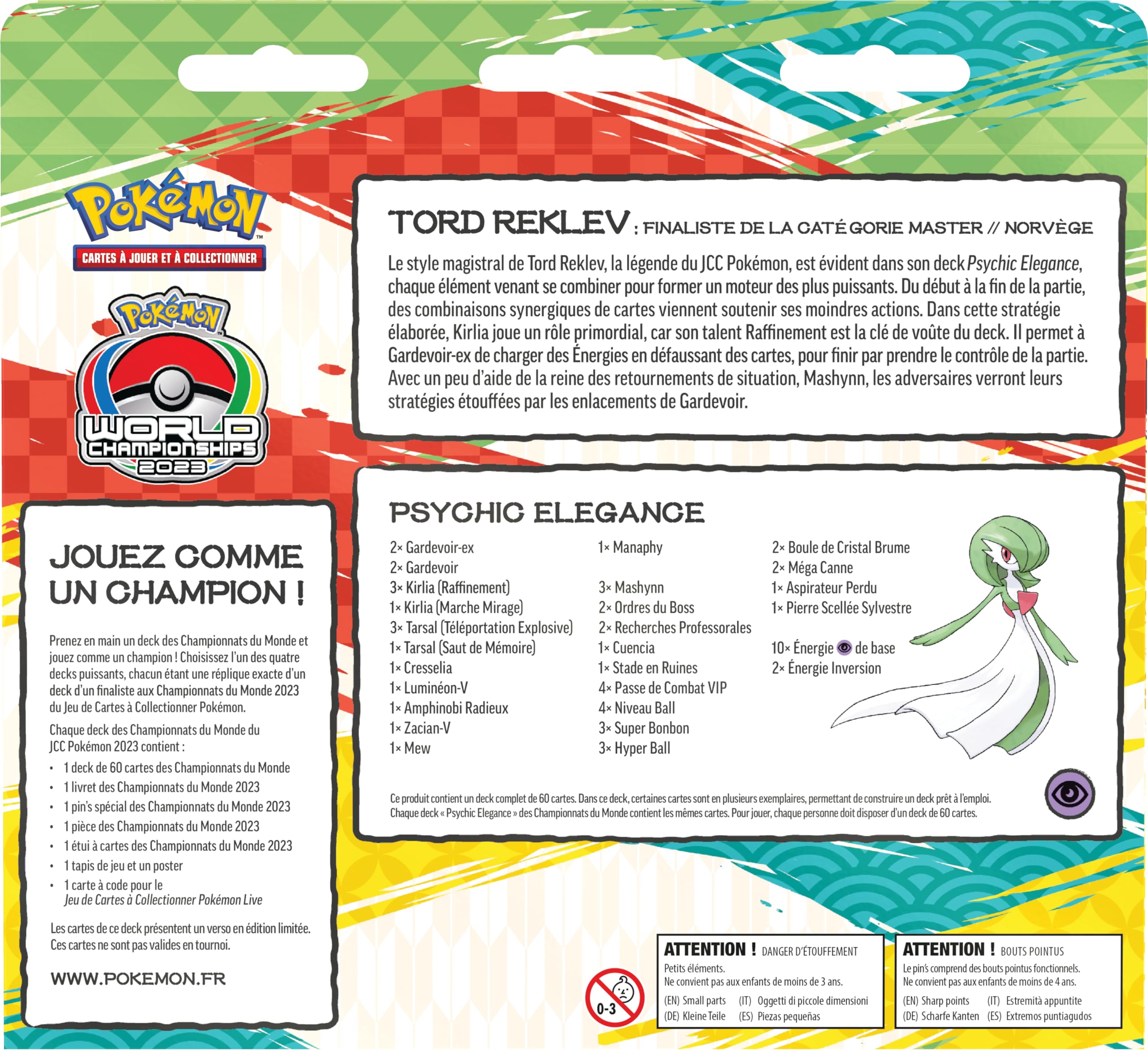 Pokémon: Deck des Championnats du Monde du JCC Pokémon 2023 – Tord Reklev