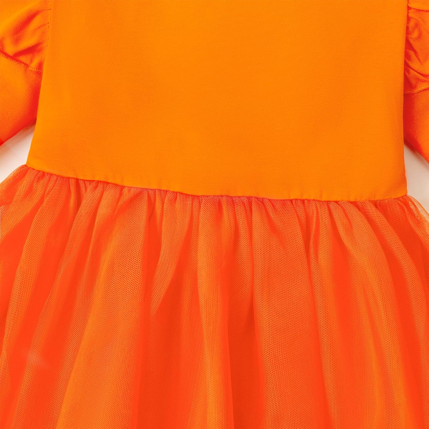 LYSMuch 18M-7Y Baby Girls Tulle Dress Toddler Ruffle Tutu Wedding Dresses Solid Color Birthday Outfit - Image 5