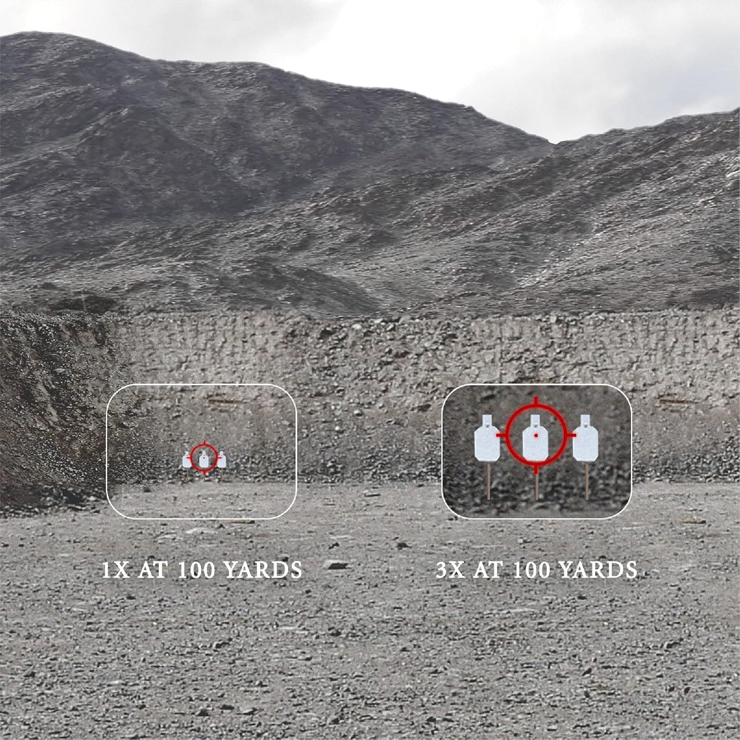 EOTECH G43 3 Power Magnifier, Quick Disconnect, Switch to Side (STS) Mount, Black Finish