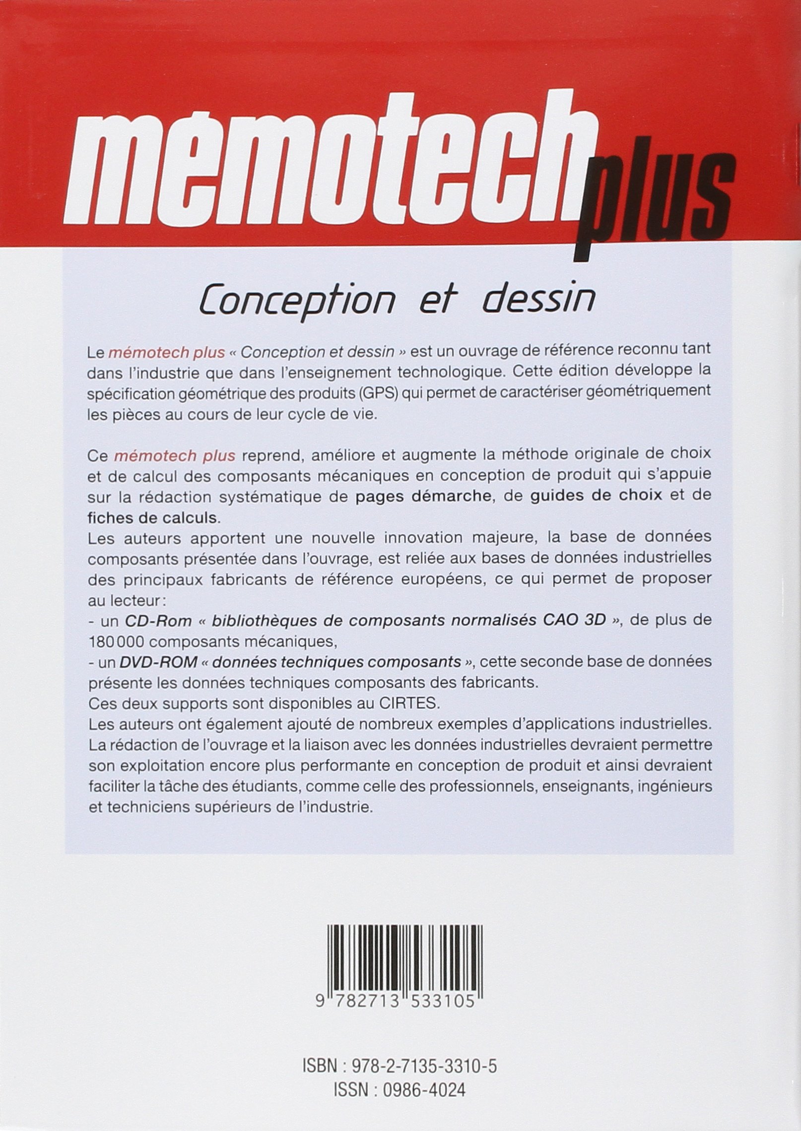 Mémotech Plus Ingenierie et mécanique, Lycées polyvalents, STS, IUT, CPGE, Écoles d’ingénieurs: Conception et dessin