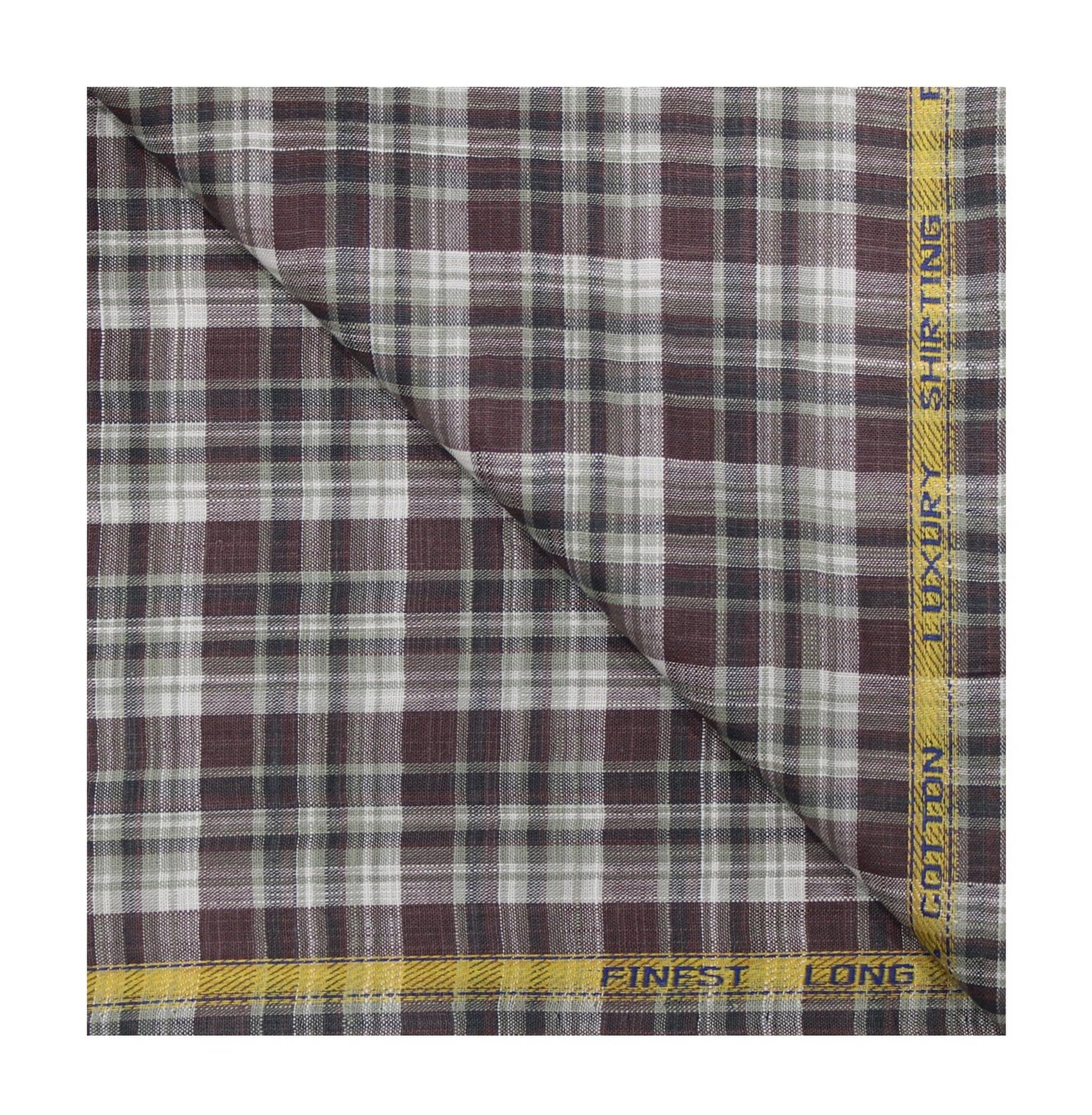 siyaram's Men's Pure Cotton Solid Unstitched Shirt Fabric 1.60 m Free Size (SS1110)-picture-44