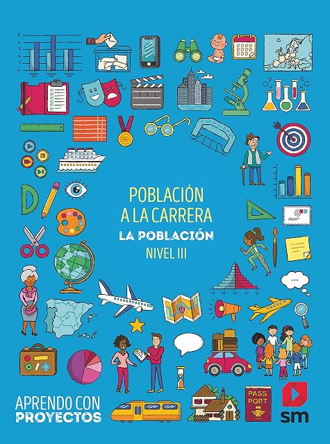 Portada de Poblacion a la Carrera 5º Educacion Primaria Aprendo con Proyectos Ed