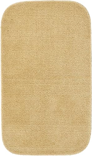 Miniatura 142 de Garland Rug 2 alfombras de baño tradicionales de nailon lavables de espuma marina (17 x 24 pulgadas, 21 x 34 pulgadas), suaves, absorbentes y Espuma