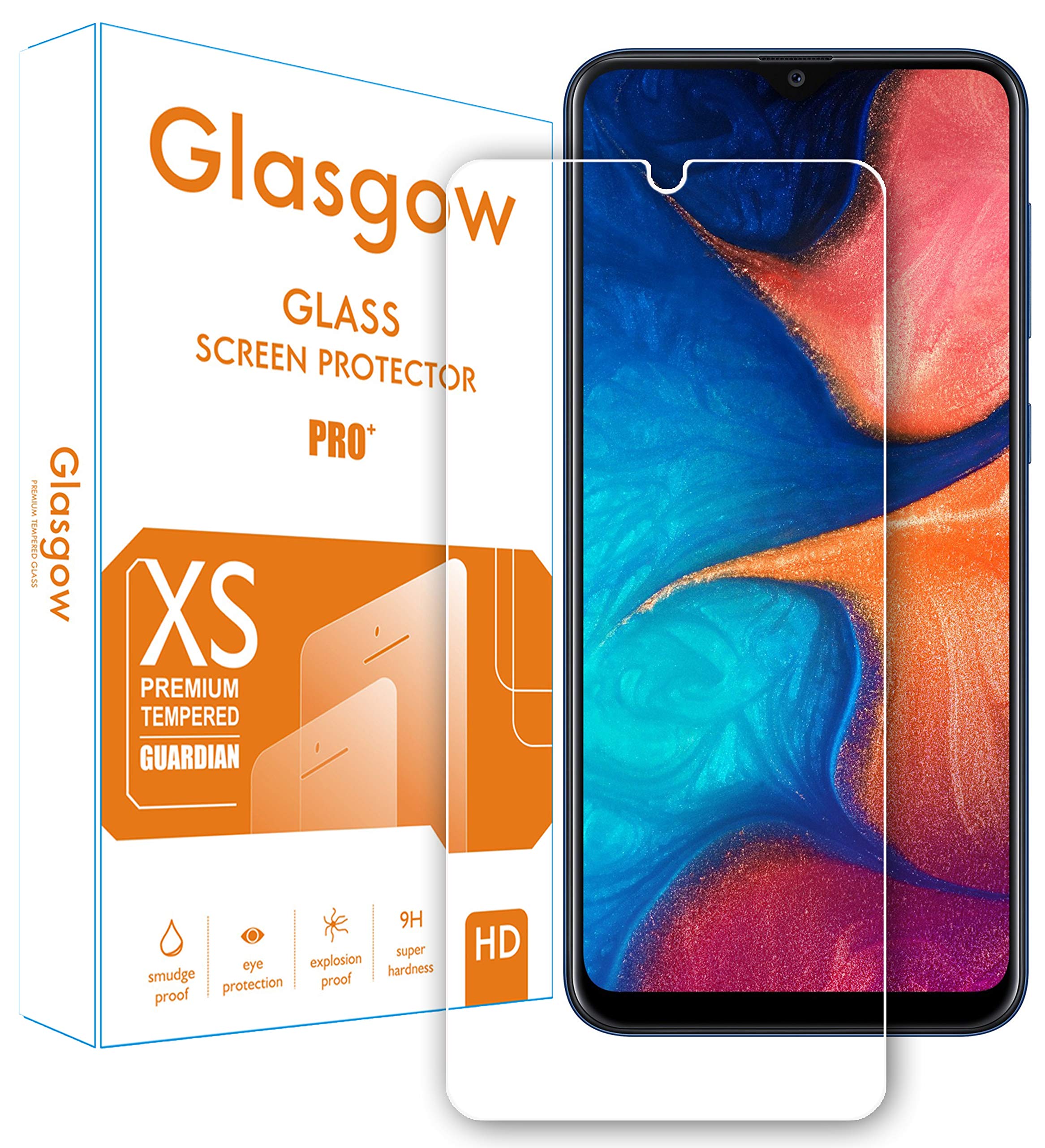 Glasgow Screen Protector for Samsung Galaxy A33 5G [Tempered Glass Guard] [Gorilla] Easy Installation [Anti FingerPrint] (B0B824NXLD) Amazon Price History, Amazon Price Tracker