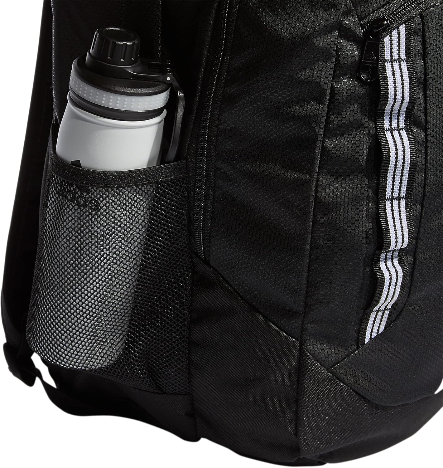 adidas Excel Backpack, Black Black/White Webbing, One Size : Clothing, Shoes & Jewelry