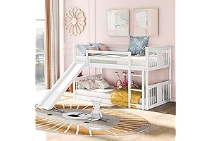 Exquisite Kids Bunk Bed with Slide: An Adventure's Haven