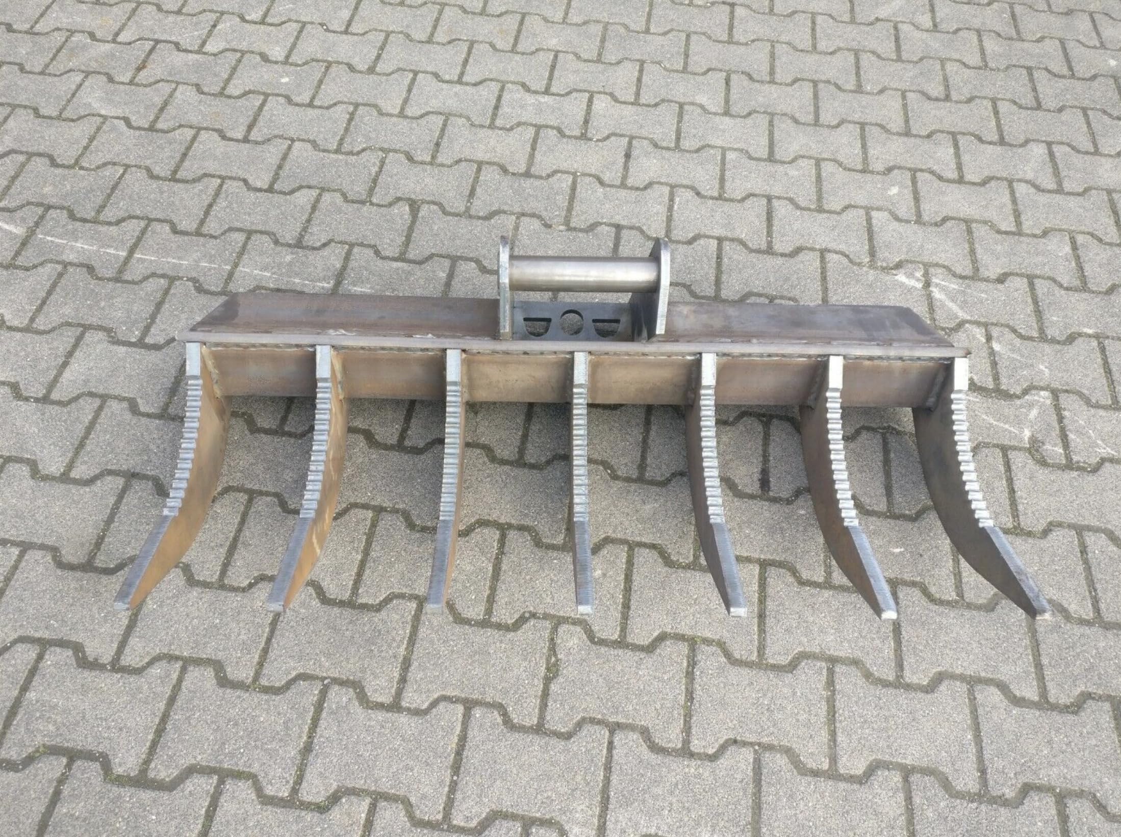 Roderechen MS01 MS03 - Dientes de 40 a 120 cm HB500 sin soldar, 1200 mm, MS01