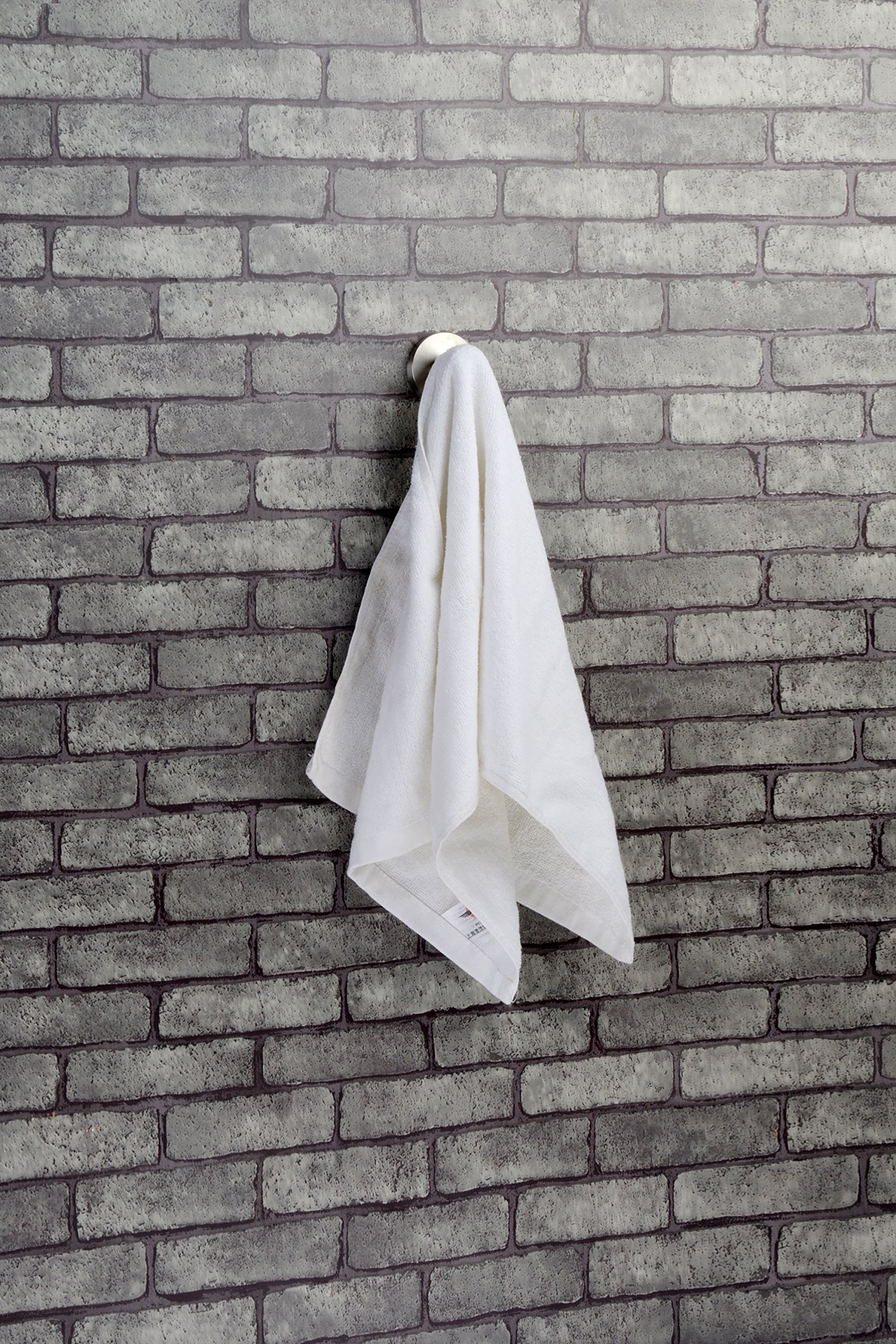 Patere Murale Noir Ambrosya® | Porte-serviettes Exclusif En Acier Inoxydable | Salle De Bains Lavette Crochet Support Serviette Salle De Bain