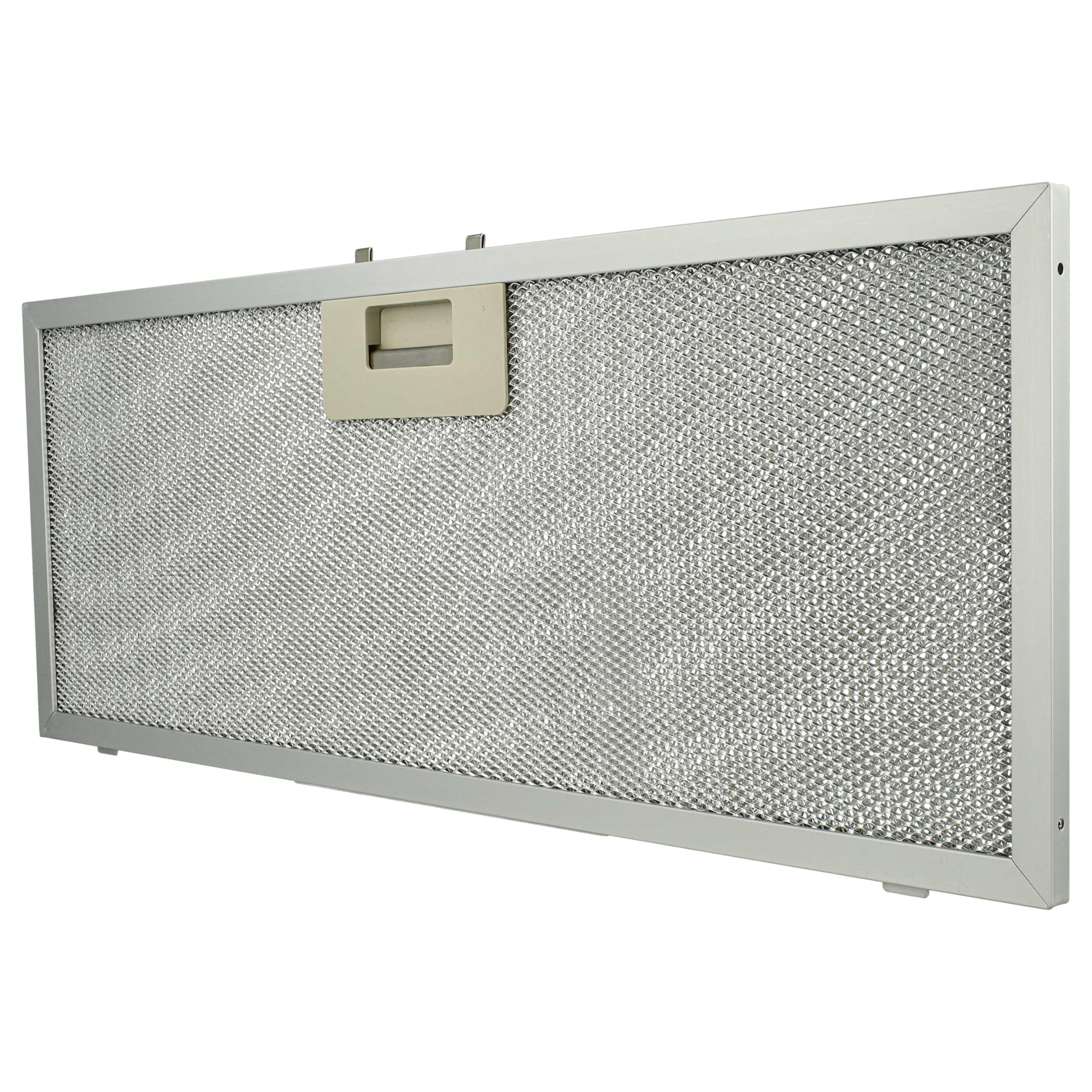 vhbw 1x Filtro metálico de grasa compatible con Elica ELIB 92 K28 SL 3V2L 208018946602 campana extractora - 45,9 x 17,7 x 0,85 cm metal