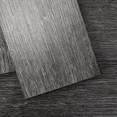 Miniatura 59 de Art3d Paquete de 36 baldosas de vinilo de 54 pies cuadrados para despegar y pegar, aspecto de madera, adhesivo e impermeable para dormitorio, sala