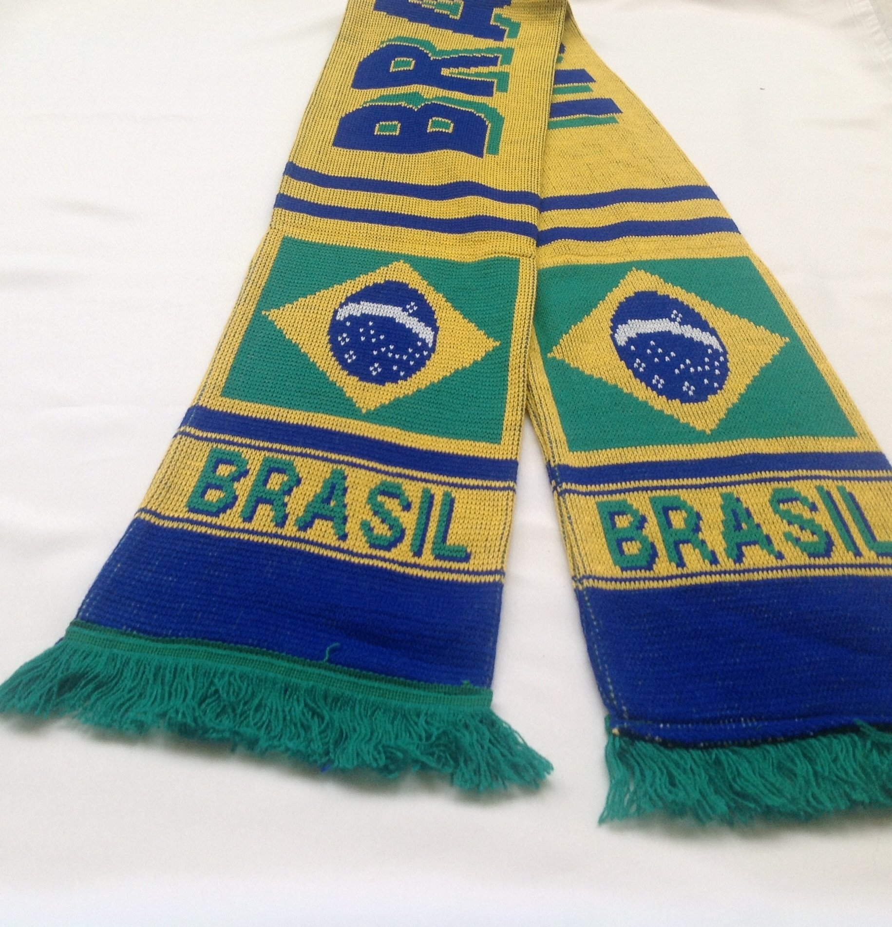 NATIONAL TEAM SCARF OF BRAZIL. Free post