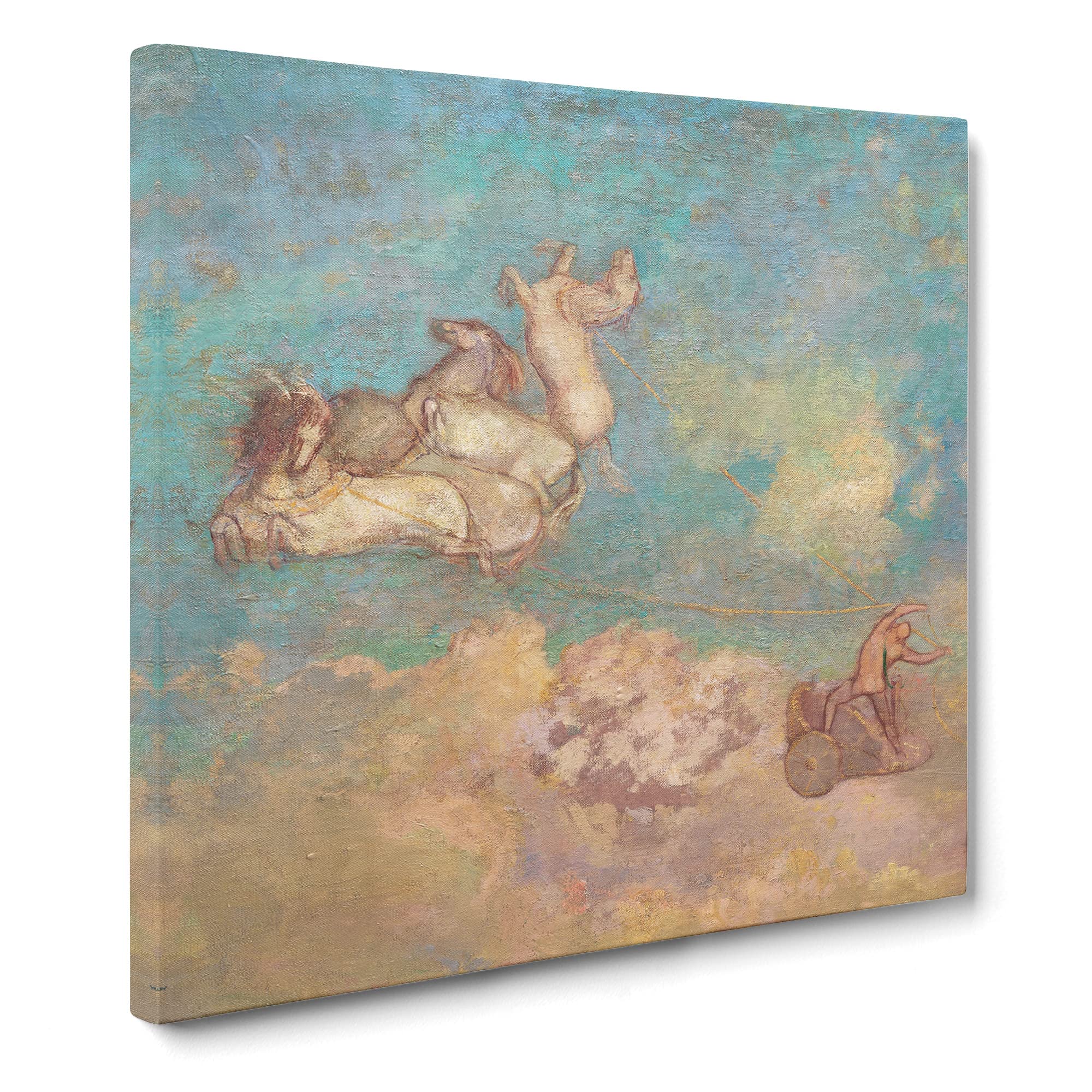 The Chariot Of Apollo by Odilon Redon Canvas Print, Mixed, 35L x 35W cm