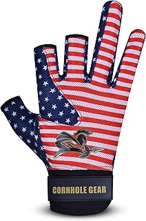 Original Glove for Cornhole Outdoor Game. Keep Cornhole Bags & Cornhole Boards Sweat Free. Cornhole Glove for Cornhole Game. Used by ACL Cornhole Pro Players with Bean Bags
