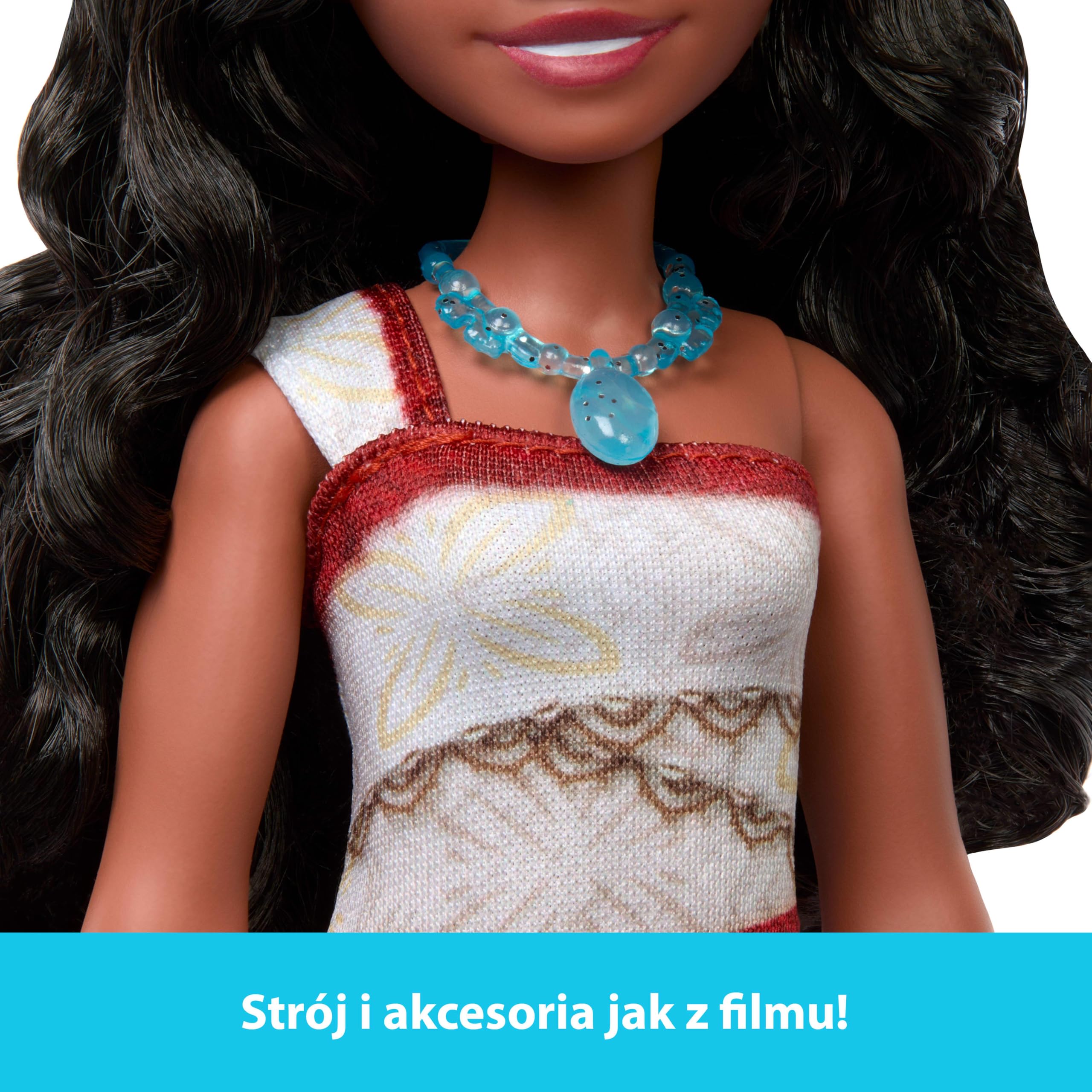 Mattel Disney Vaiana 2 lalka modowa w kultowej stylizacji