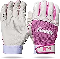 Franklin Sports MLB Teeball Flex Series Youth Batting Gloves - Flexible Mesh, Textured Grip for Kids Baseball & Softball