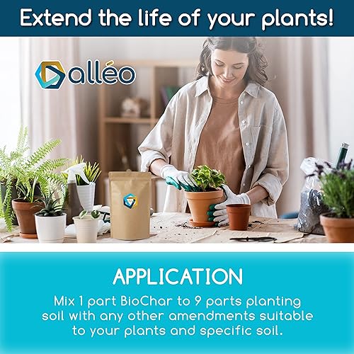 Miniatura 7 de Superchar - Enmienda de suelo de carbón de biocarbón premium - Suplemento fertilizante orgánico de alto rendimiento de 24 onzas - Potenciador