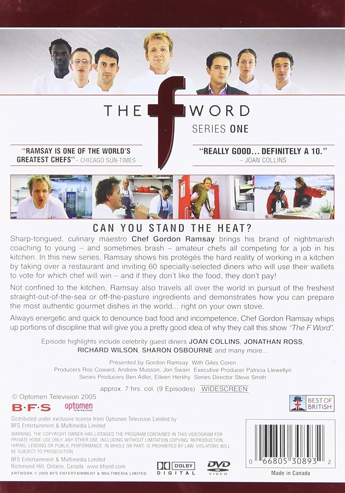 その他 F Word: Series 1 [DVD] Amazon.co.jp: F Word: Series 1 [DVD] : Gordon Ramsay, Janet