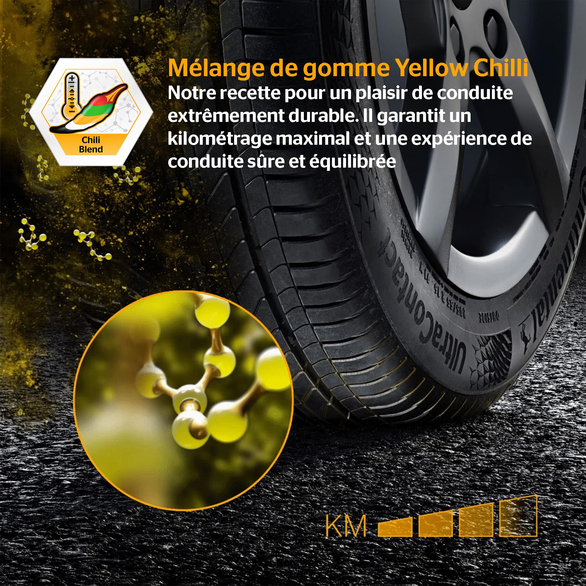 CONTINENTAL - UltraContact - 205/55 R 16-94V/B/A/69dB - pneus d'hiver