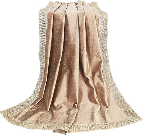 Miniatura 8 de Indian Consigners Paño grande de terciopelo para uso multiusos Tarot de altar mantel (dorado)