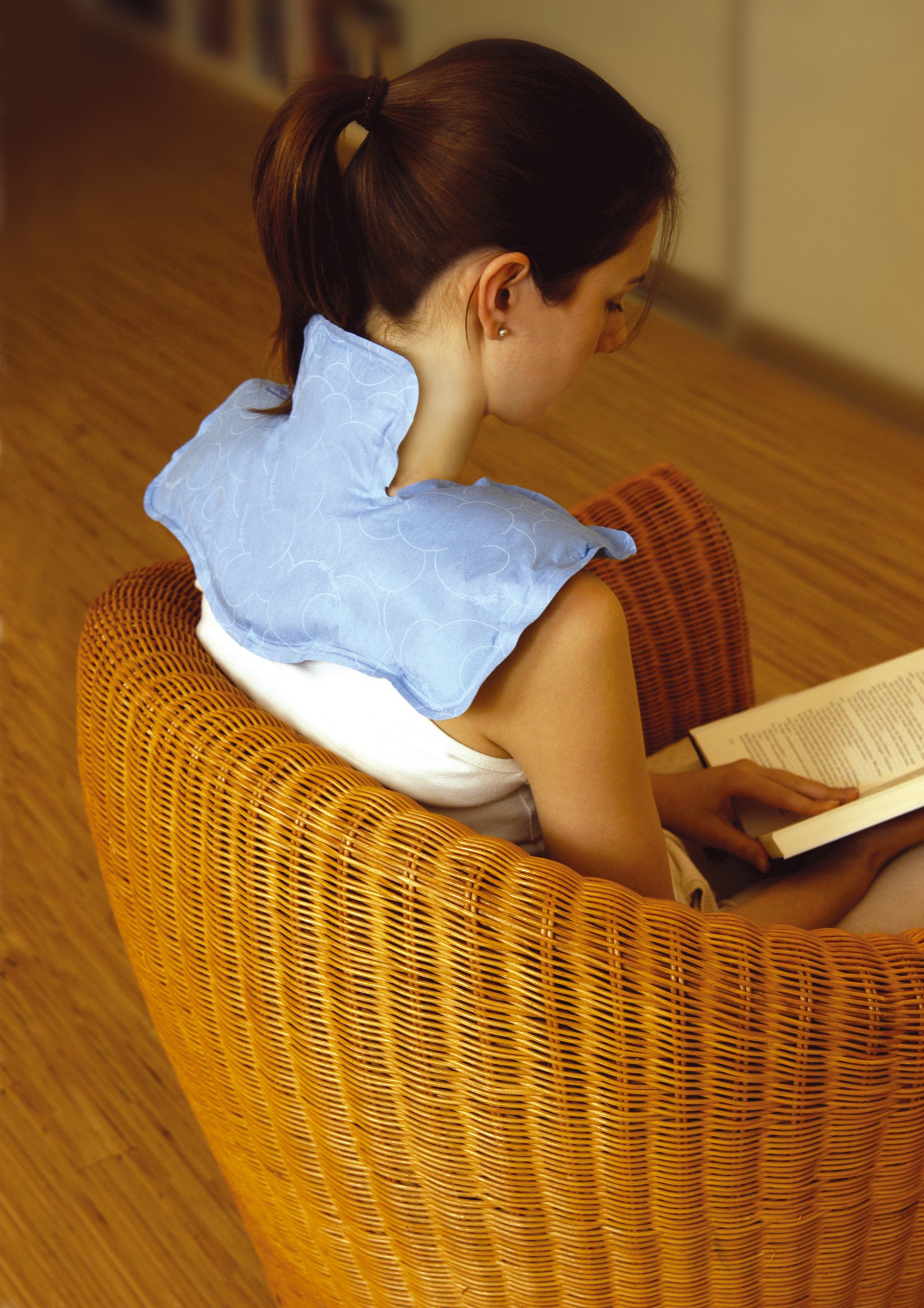 SISSEL Warm-Kalt-Kissen Soft Touch, 3 teilig, blau 1111 Einheitsgröße