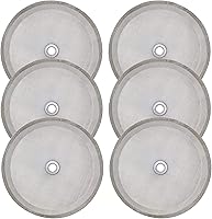 Vista 8 de 4 piezas de pantalla de filtro de prensa francesa, universal 33.8 fl oz, 34 onzas, 8 tazas de prensa francesa de café y máquinas de té de 4 pulgadas