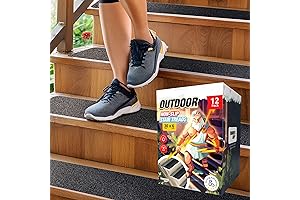 Outdoor Stair Treads Non Slip | Anti Skid Strips for Exterior Steps