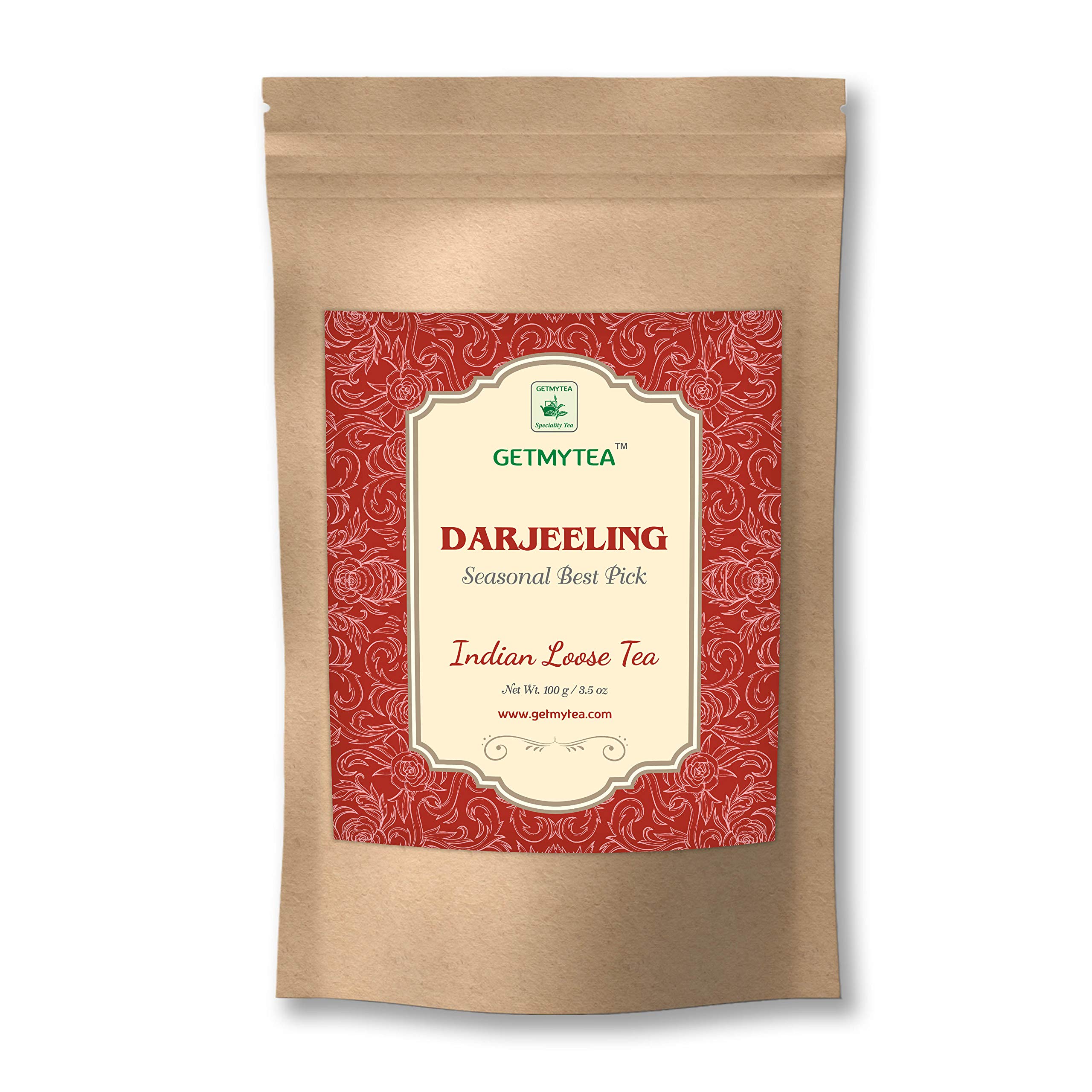 Getmytea Darjeeling Tea Best Pick 100g | Darjeeling Long Leaf Tea | Loose Leaf Tea | Best Tea of the Season | High Aroma | Anti Oxidants Tea | Vacuum Sealed Pack 100 g (B08HCXTDM5) Amazon Price History, Amazon Price Tracker