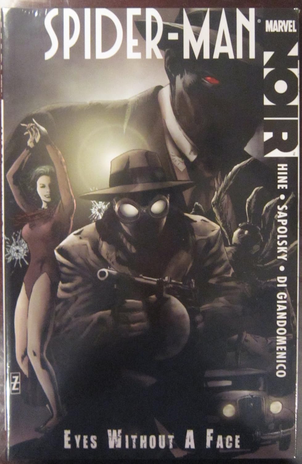 Spiderman Noir Eyes Without a Face Hine, David, Sapolsky, Fabrice