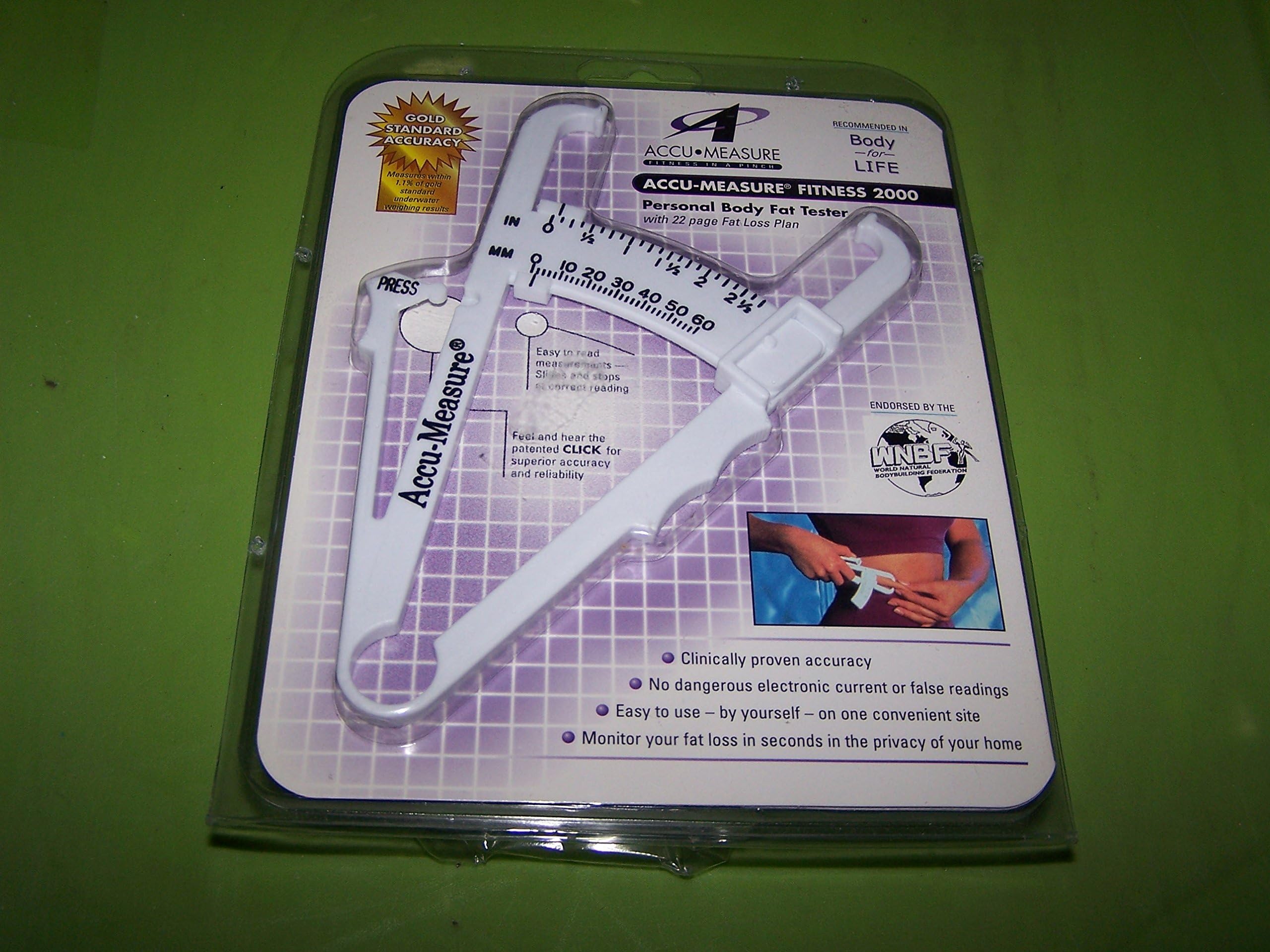 Accu Measure Fitness 2000 Body Fat Caliper