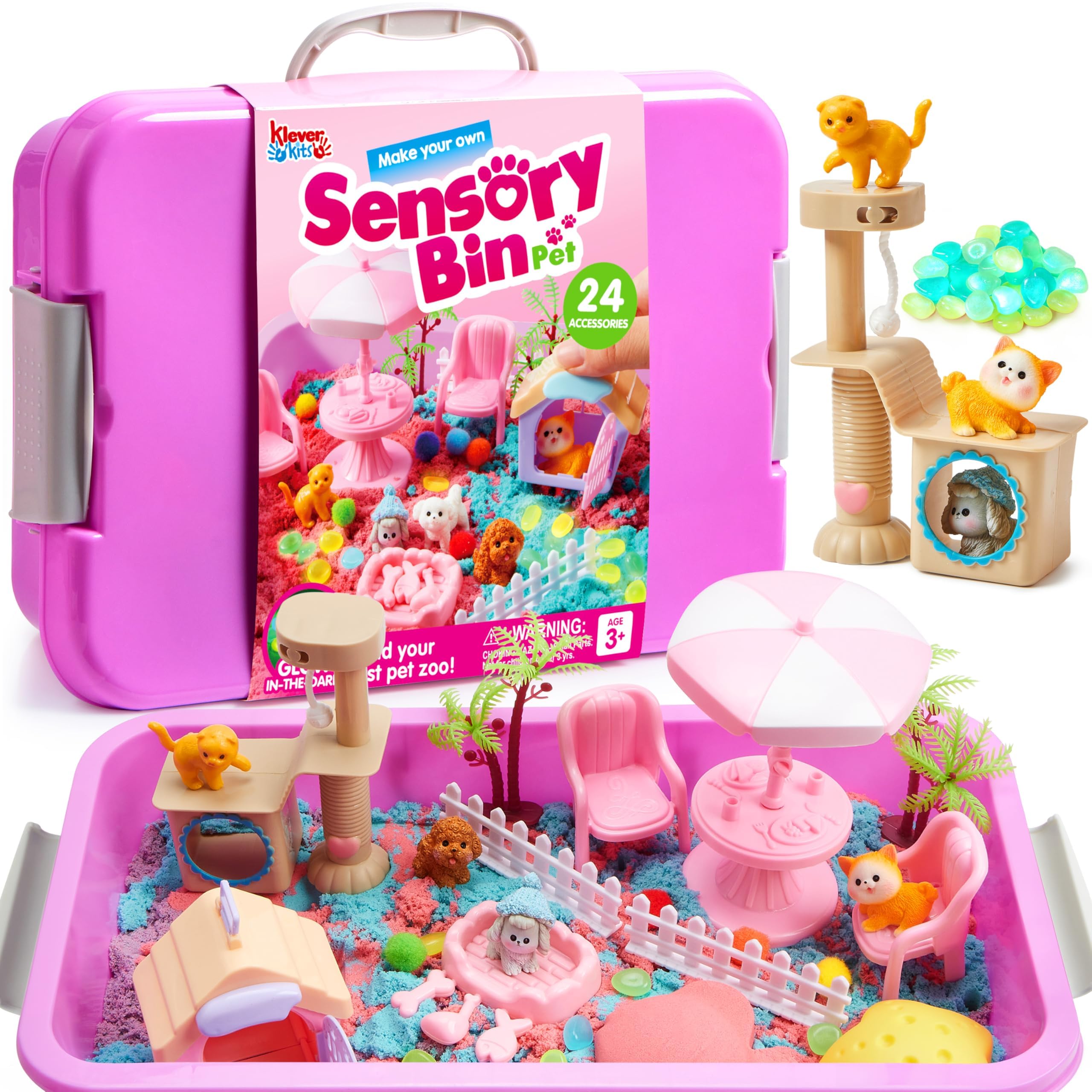 Klever Kits Pet Sensory Bin