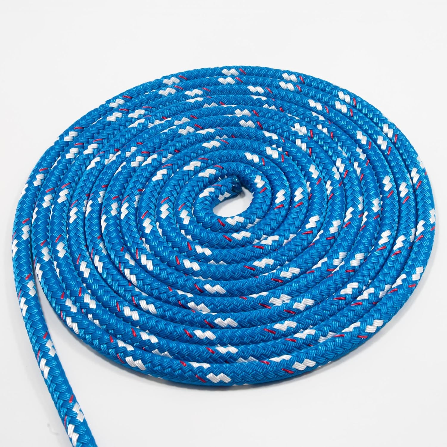 New England Ropes 7/16in (11mm) Sta-Set Solid Blue 25 Feet Long