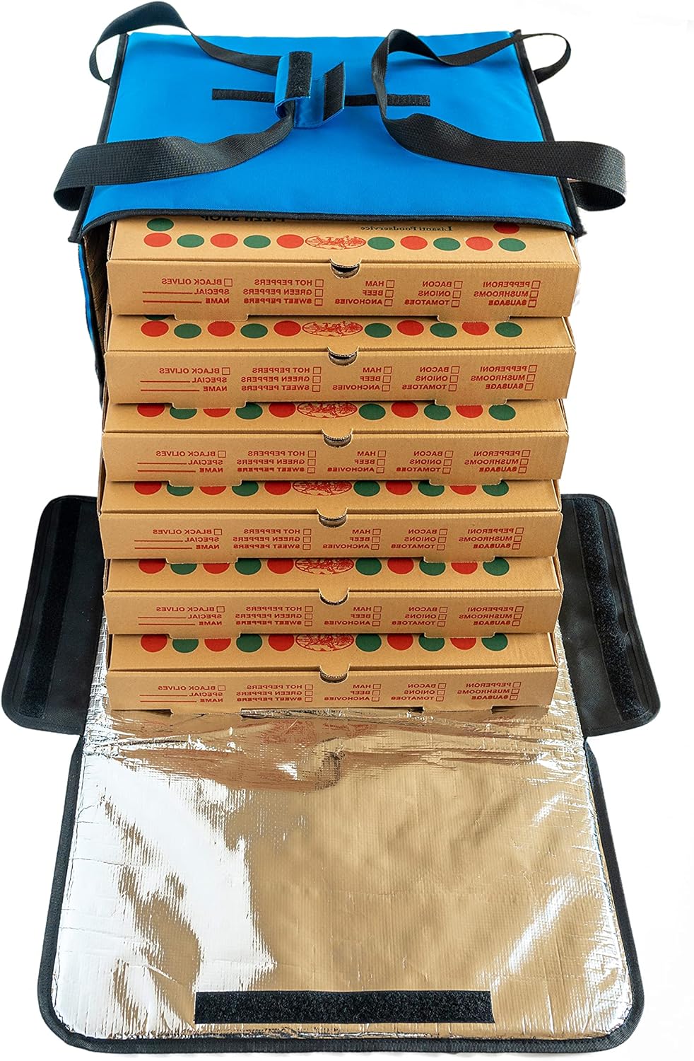 One-Day Sale: Up to 40% Off EMMandSOPHIE Insulated Food Delivery Bag - Ideal for Pizza Transport - Keep Food Warm and Fresh - Perfect for Food Delivery Bag Catering Bag Food Services Pizza Bag - 19”L x 19”W x 13”D - Royal Blue 40% Off Discount EMMandSOPHIE Insulated Food Delivery Bag - Ideal for Pizza Transport - Keep Food Warm and Fresh - Perfect for Food Delivery Bag Catering Bag Food Services Pizza Bag - 19”L x 19”W x 13”D - Royal Blue