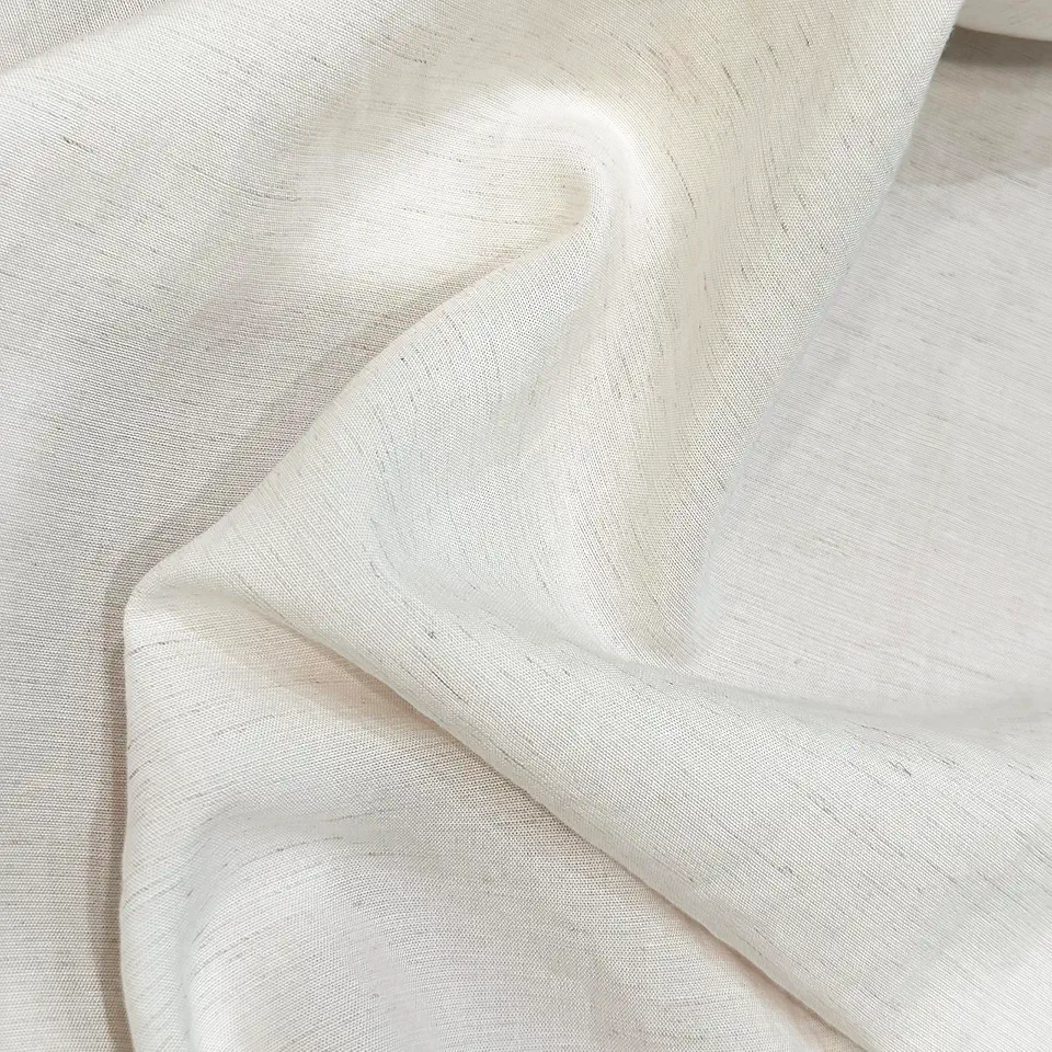 Lyocell Linen Blend Fabric by The Yard 170GSM, 150 cm de largura - Tecido moderno para ternos, vestidos, calças e saias, decoração de casa, costura e artesanato - Tecido para costura (1