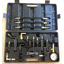 PMD Products Diesel Engine Compression Pressure Tester is Compatible with Repair and Replace on GM Duramax Ford Powerstroke Cummins International NAVISTAR Detroit CAT Perkins Engines 1000PSI