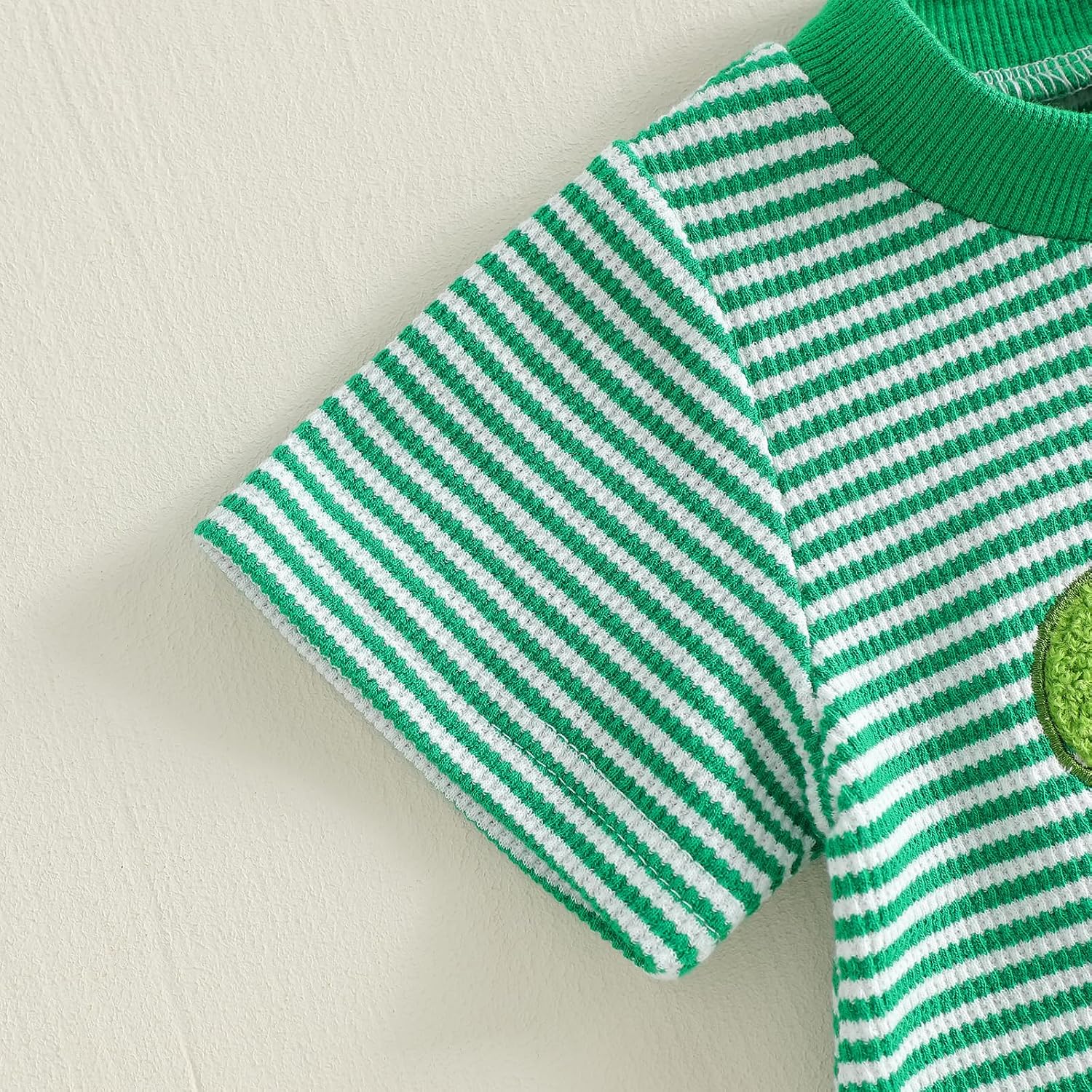Newborn Boy Turtle Romper Short Sleeve Waffle Striped Shark Bodysuit Summer Clothes Infant Baby Sea Animal Outfit