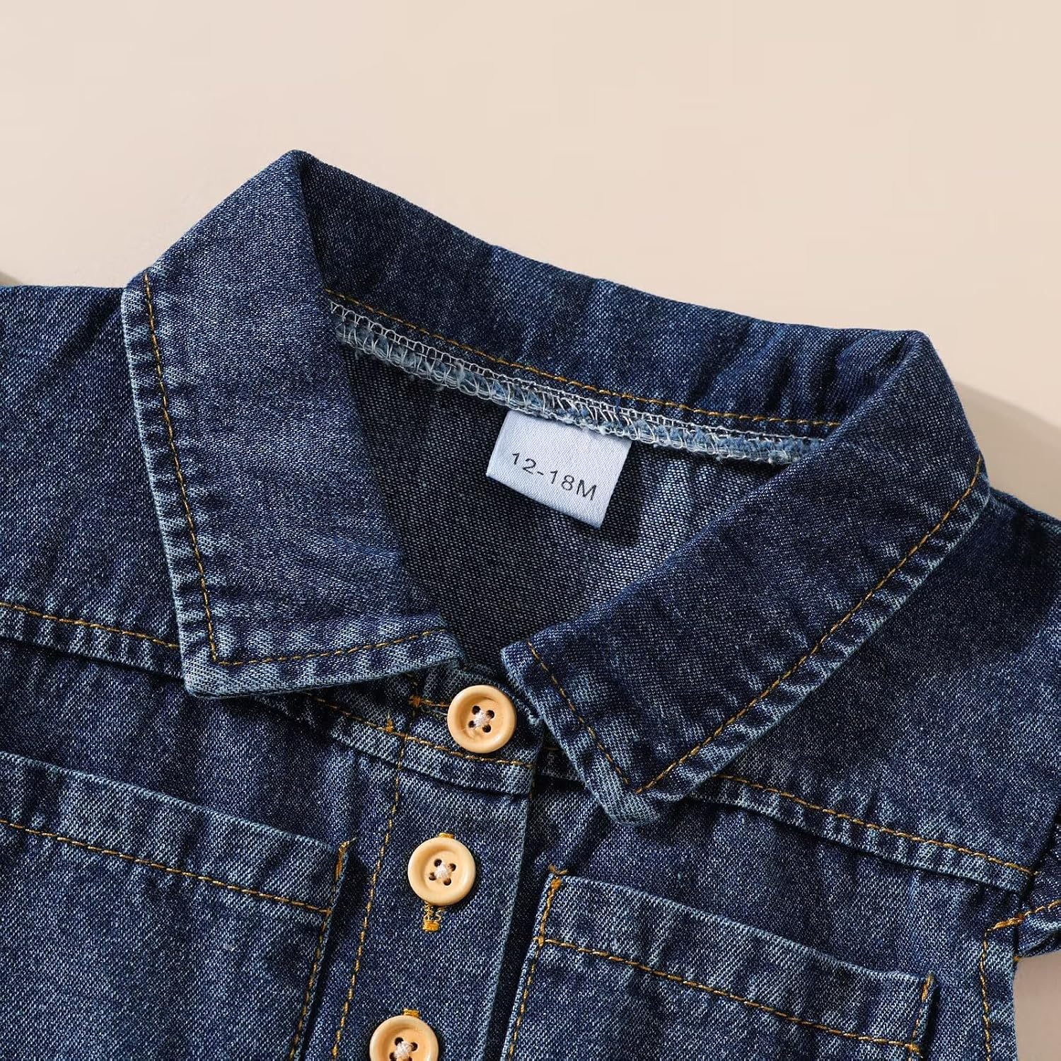 Baby Girl Clothes Toddler Girls Summer Outfits One Piece Jumpsuit Shorts Cute Jean Overalls Romper 12 Months-5T