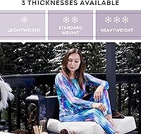 Vista 5 de Rocky Thermal Underwear for Women (Long Johns Thermals Set) Shirt & Pants, Base Layer with LeggingsBottoms SkiExtreme Cold