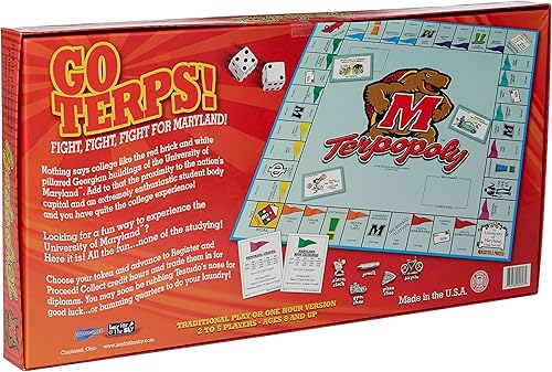 Miniatura 2 de Late for the Sky Universidad de Maryland - Terpopoly,31x64