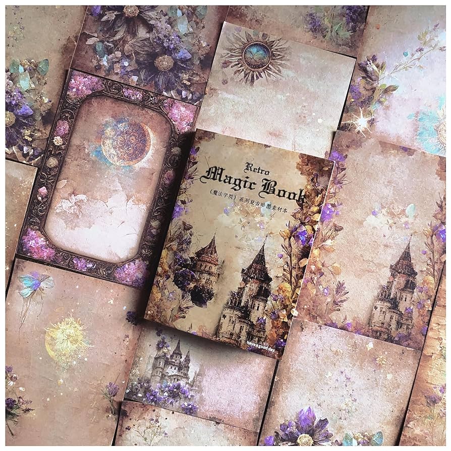 デザインペーパー コラージュ 素材 400枚入 詰め合わせ 5×4㎝ 海外 デザインペーパー 素材紙 400枚 詰め合わせ コラージュ素材