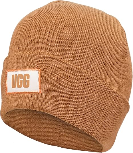 UGG High Crown Beanie ブラウン OS UGG Men's High Crown Beanie, Chestnut, One size : Amazon.co