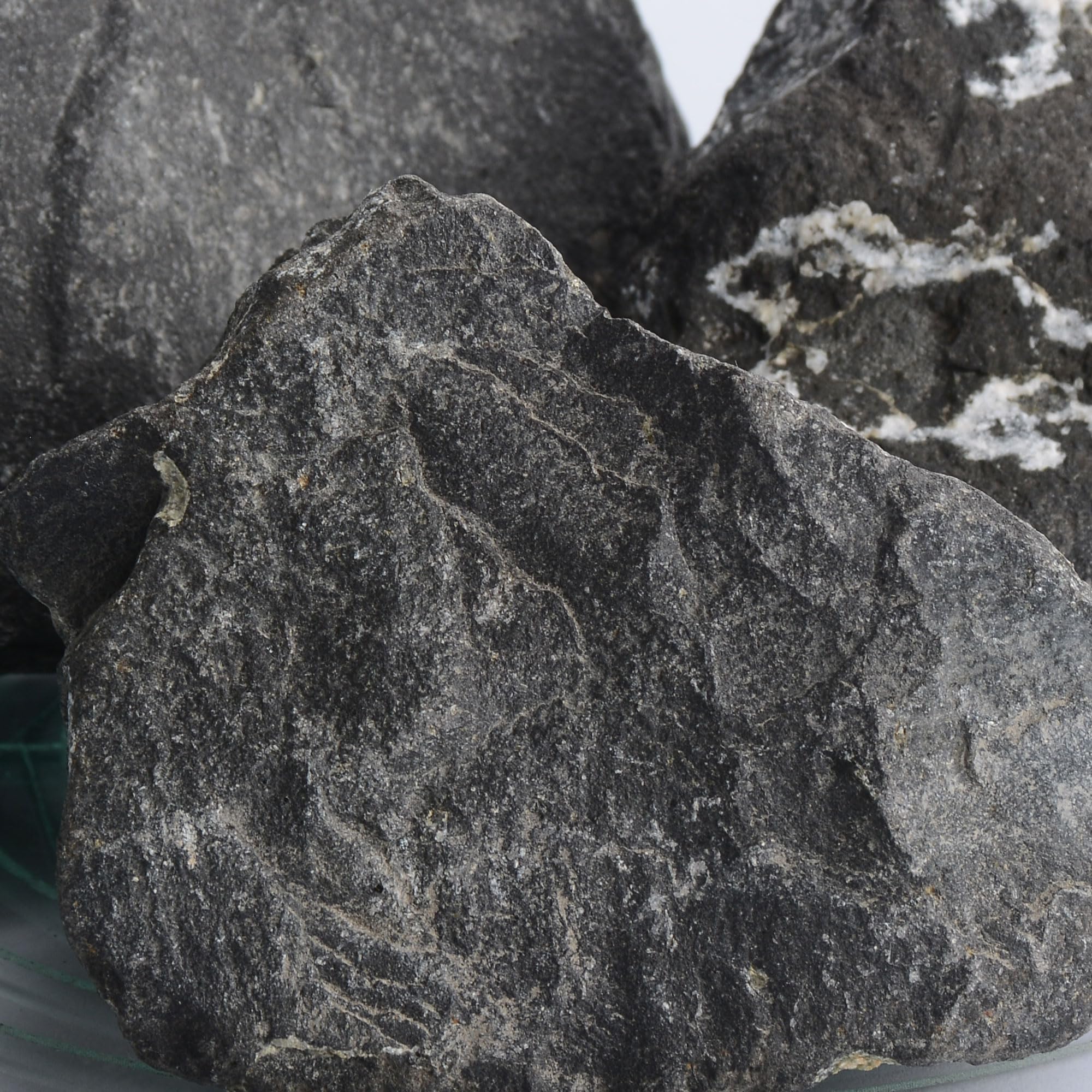 Schicker Mineral Basalt Gabionensteine anthrazit 25 kg, Bruchsteine, Steine für Gabionen, Gabionenfüllung für Gabionenzäune, Steinkörbe (60-120)