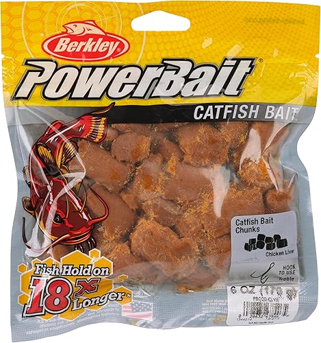 Miniatura 2 de Berkley PowerBait - Trozos de cebo de bagre para pescar