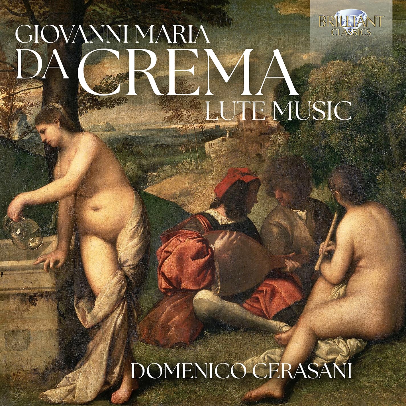 Domenico Cerasani Da Crema: Lute Music CD New 5028421964195