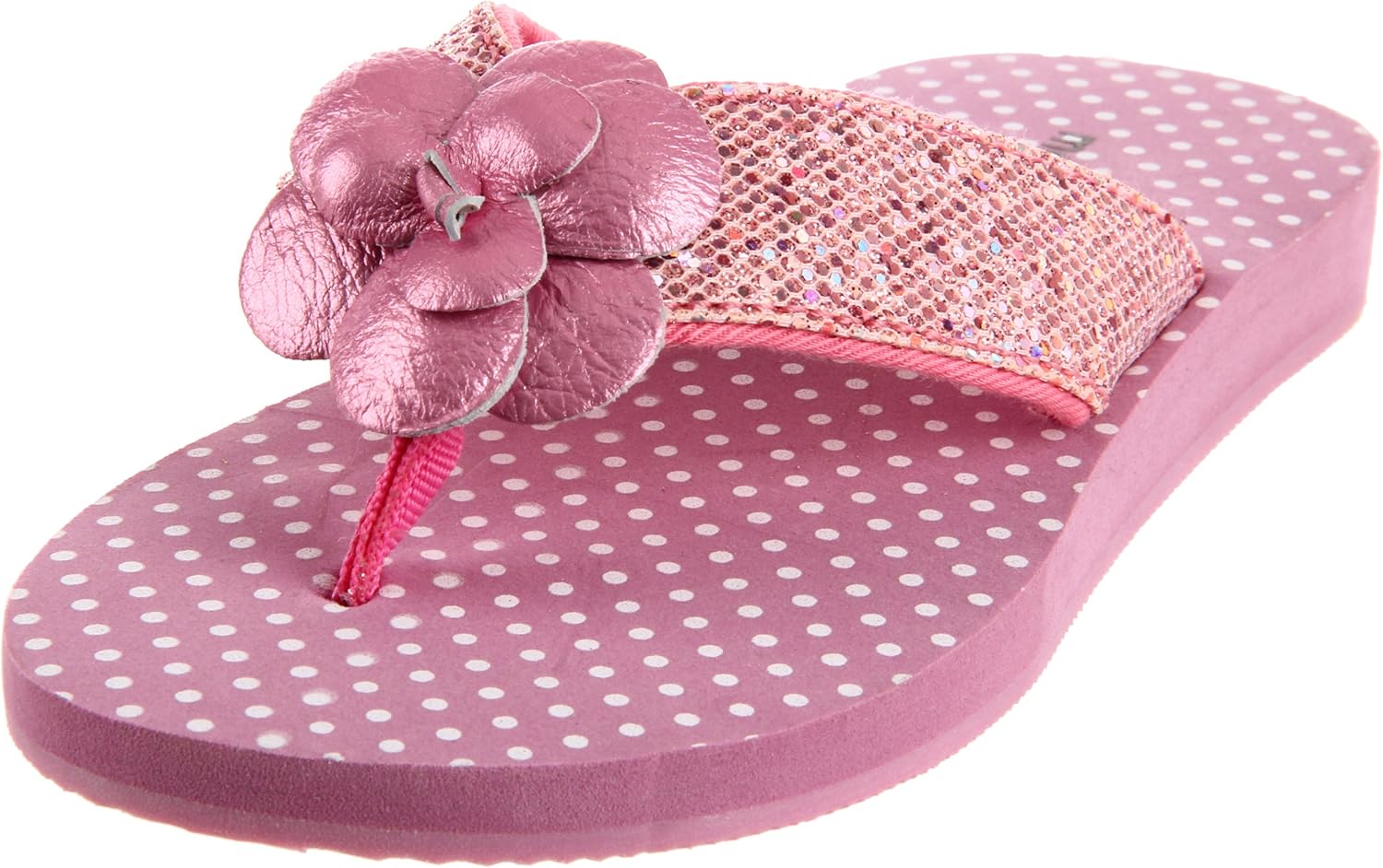 Morgan & Milo Sparkle Sandal (Toddler/Little Kid),Pink,9 M US Toddler