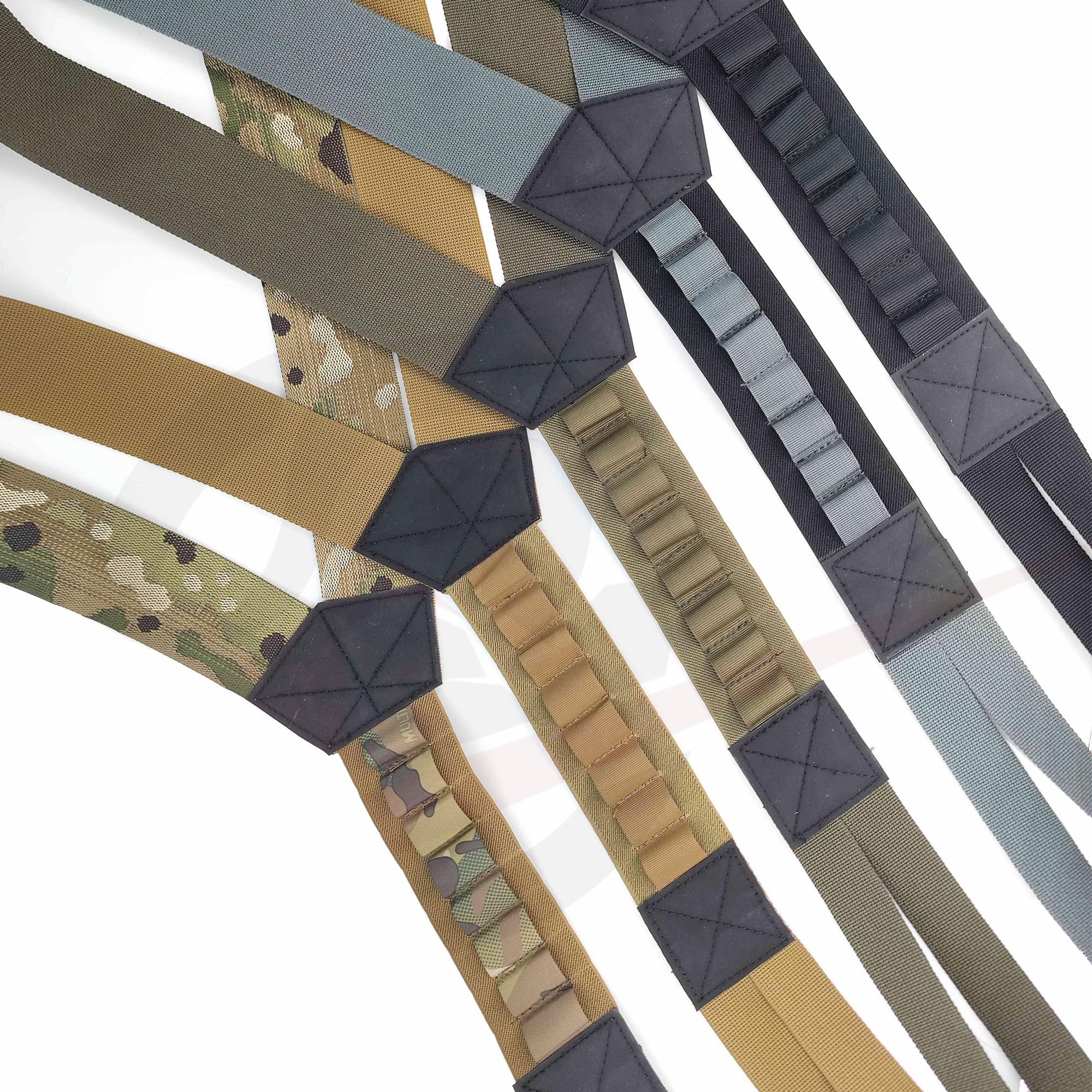 Hanglong CP Suspenders Tactical Strap Sling Adaptation Airlite SLC Belt, Wolf Gray