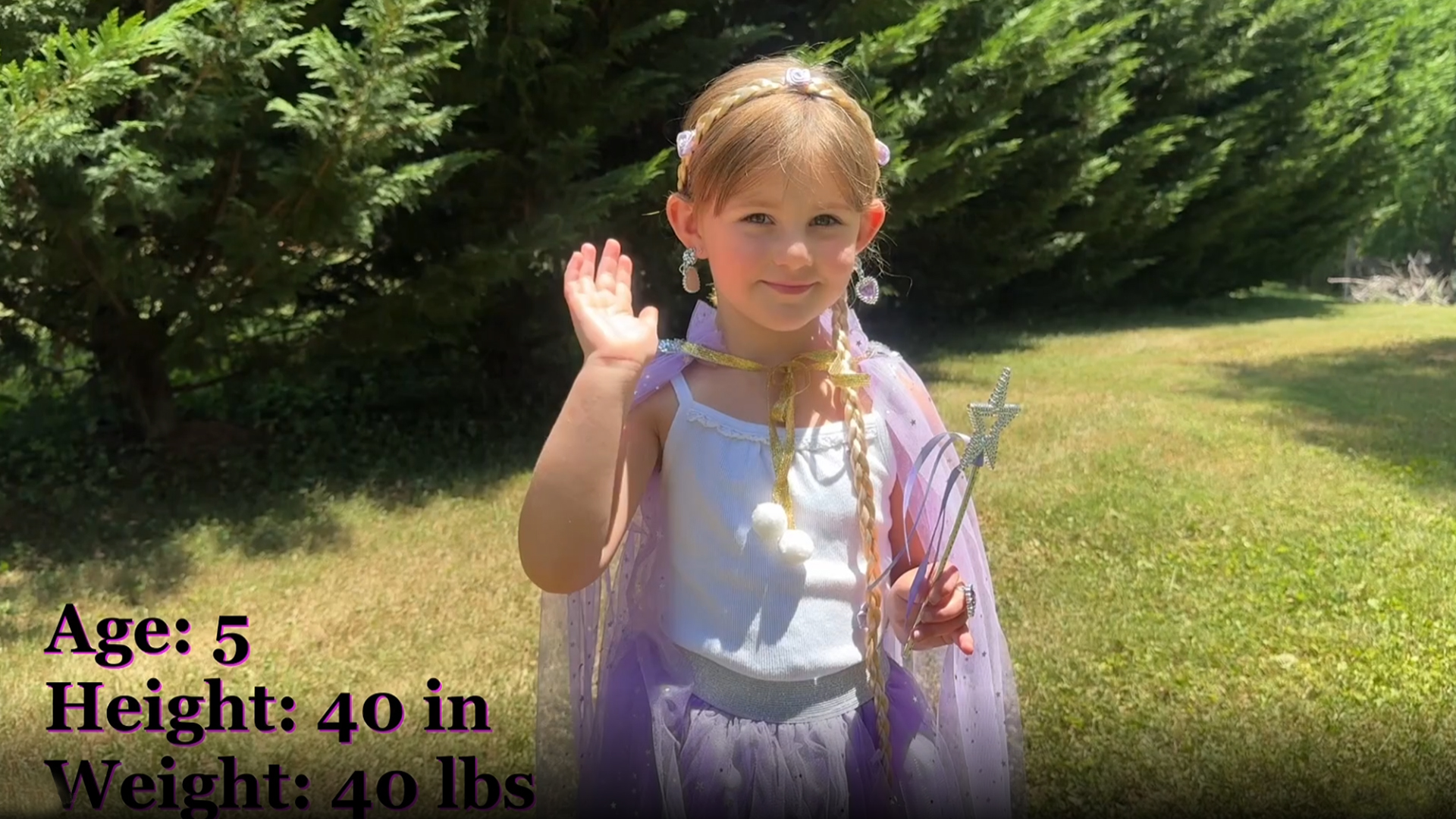 Vestido de Princesa con Luz y Capa Unicornio para Niñas miniatura 7