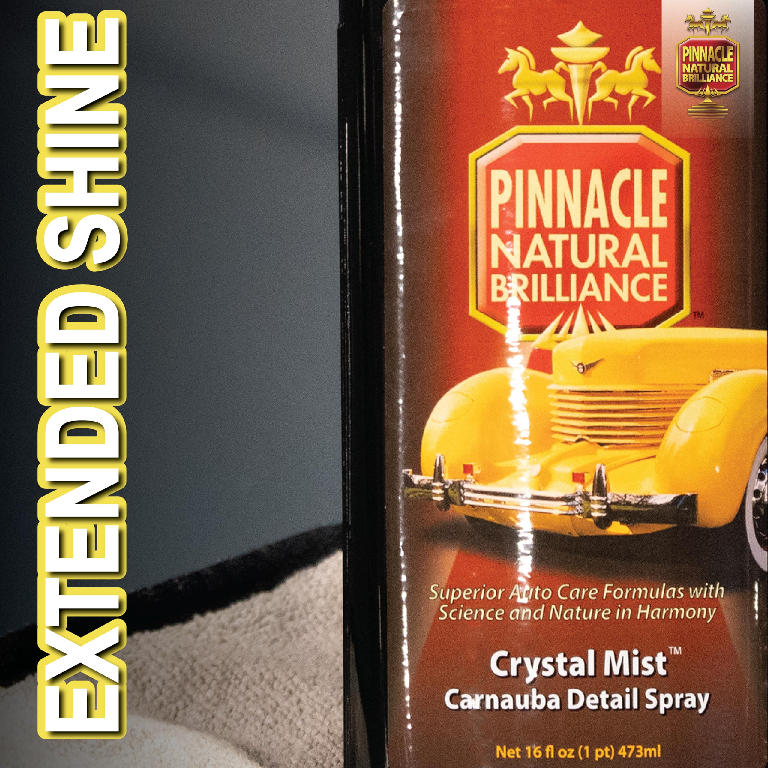 Amazon.com: Pinnacle Natural Brilliance Crystal Mist Detail Spray