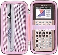 Vista 11 de Khanka Stroage - Funda para calculadora gráfica de color Texas Instruments TI - 84 Python/TI-83 Plus/TI-84 Plus/TI-84 Plus CE Color Graphing, solo
