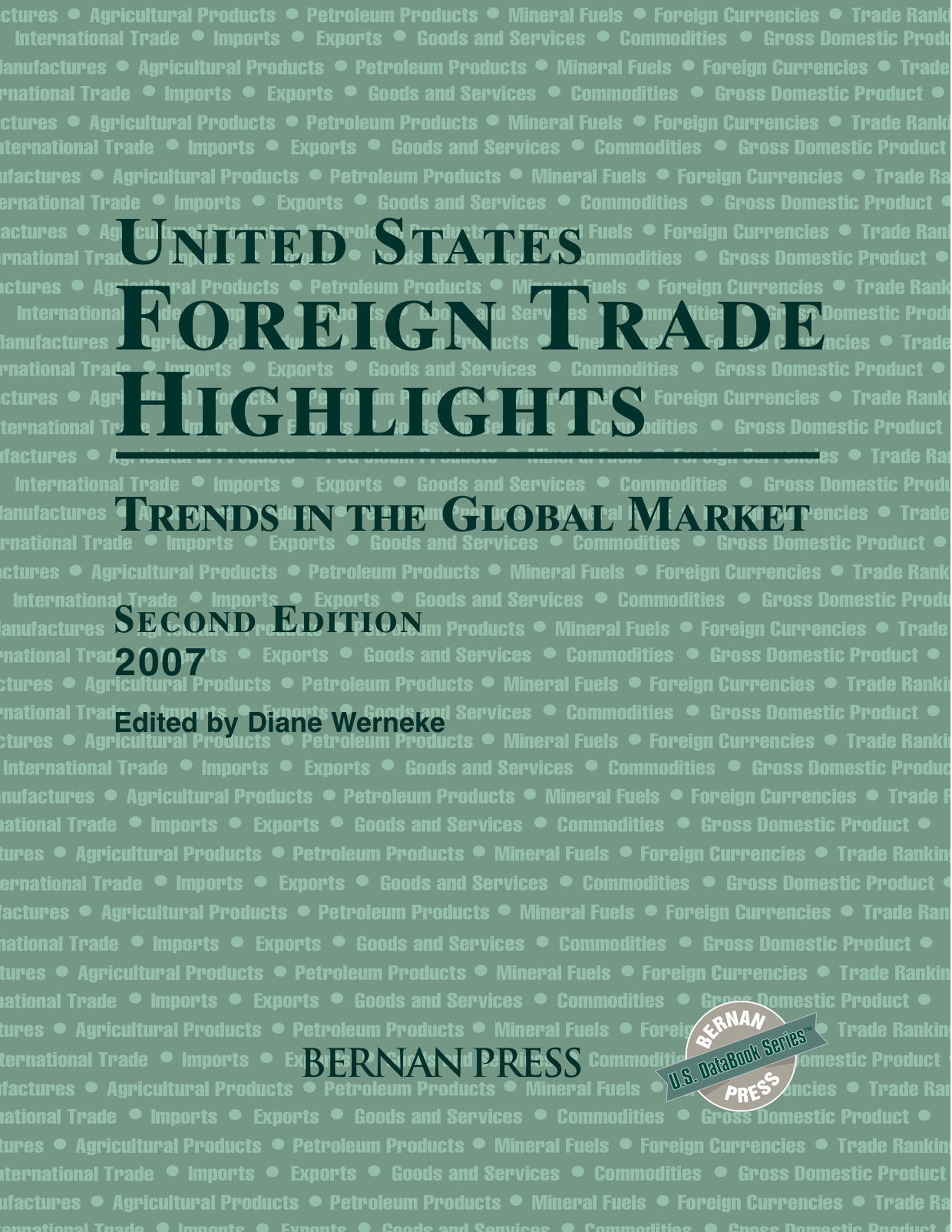 Buy United States Foreign Trade Highlights: Trends In The Global Market — BookShops.in